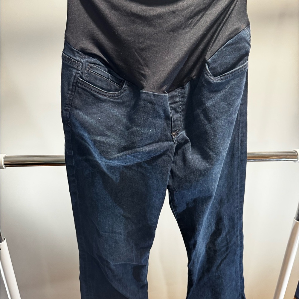 Kut from the Kloth Women's Dark Blue Relaxed Maternity Jeans